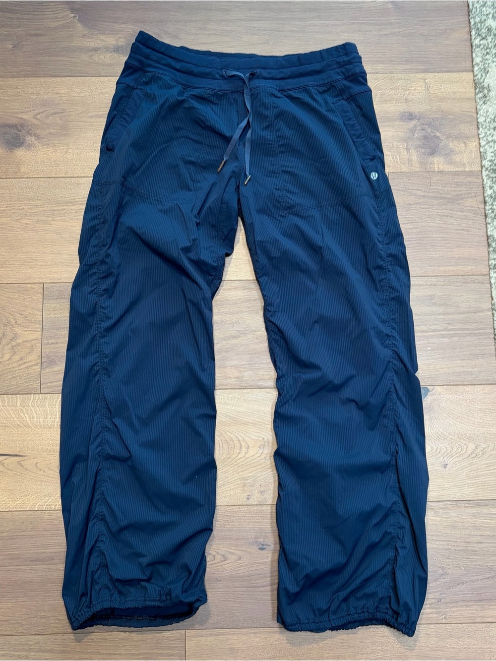 Lululemon Studio Wide Navy Blue Jogger Pants